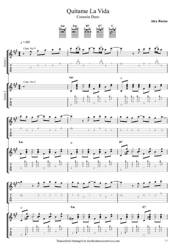 +100 INTROS BACHATERAS PARA GUITARRA